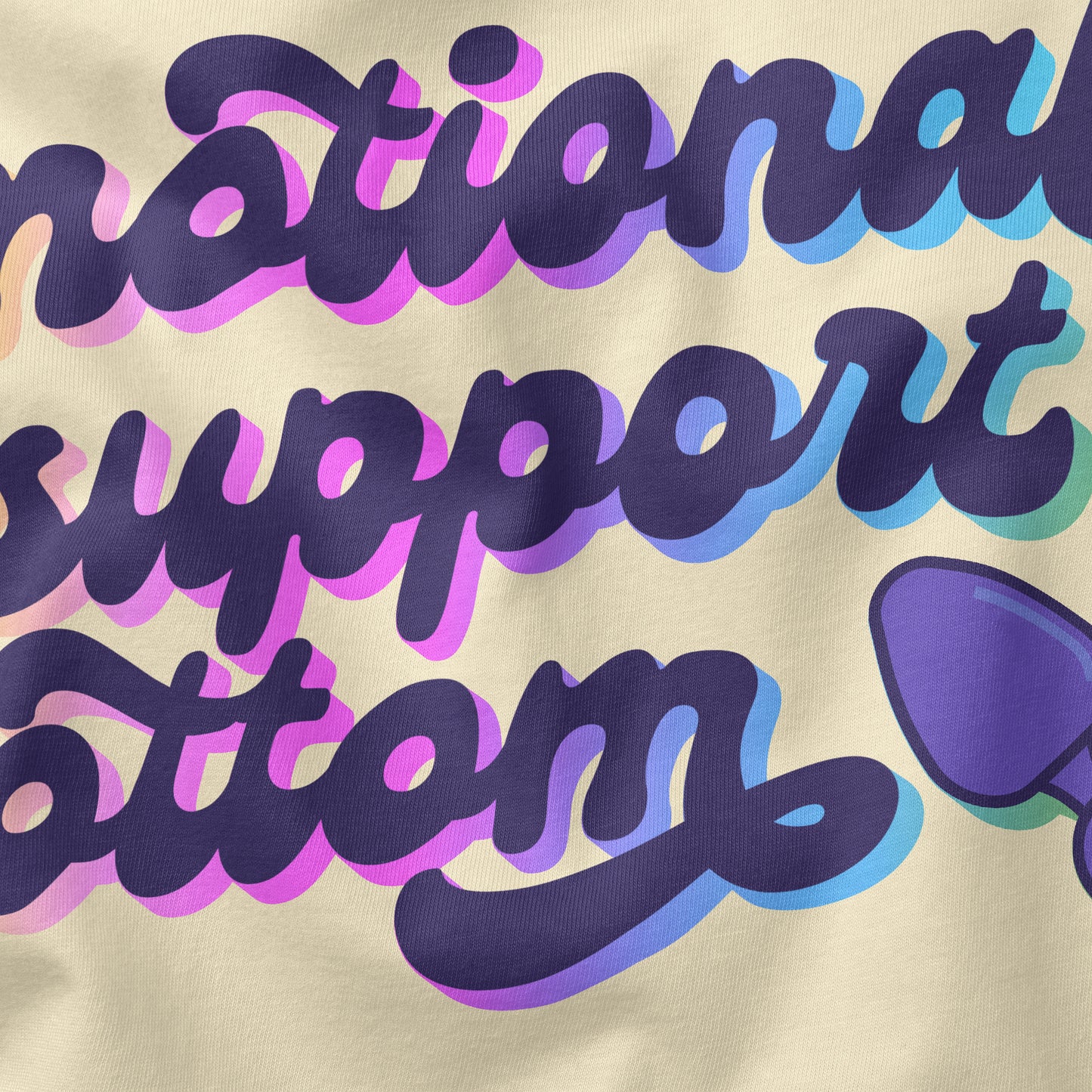 Emotional Support Bottom | T-shirt