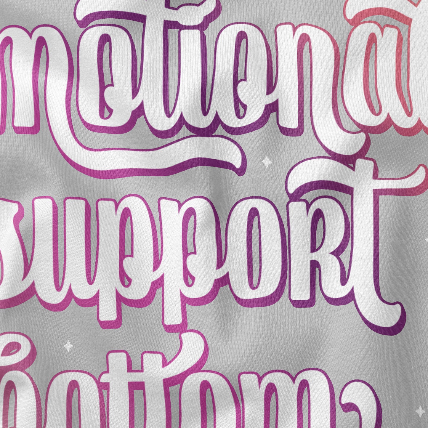 Emotional Support Bottom V2 | T-shirt