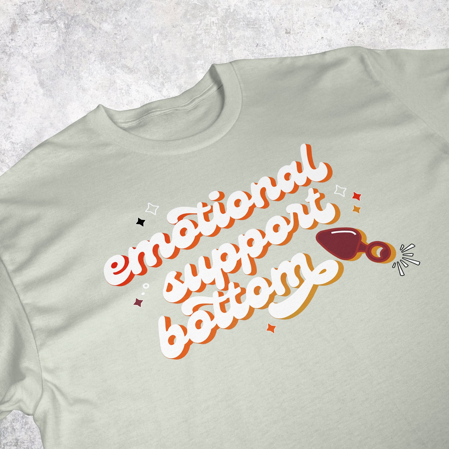 Emotional Support Bottom | T-shirt
